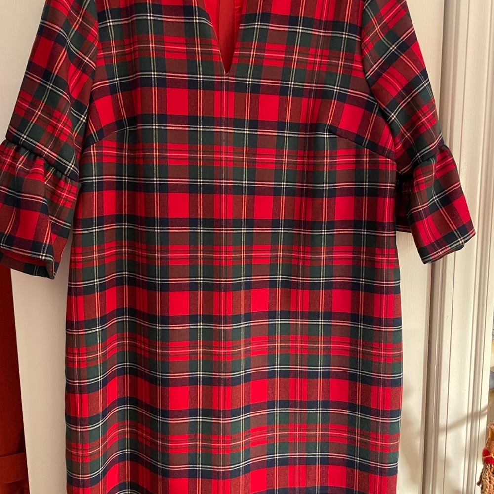 Like New Vineyard Vines Plaid Dress Sz 8